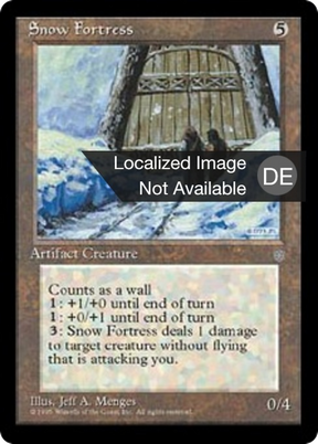 Magic: The Gathering - Schneefestung - Ice Age