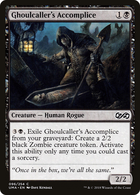 Magic: The Gathering - Ghoulcaller's Accomplice Foil - Ultimate Masters
