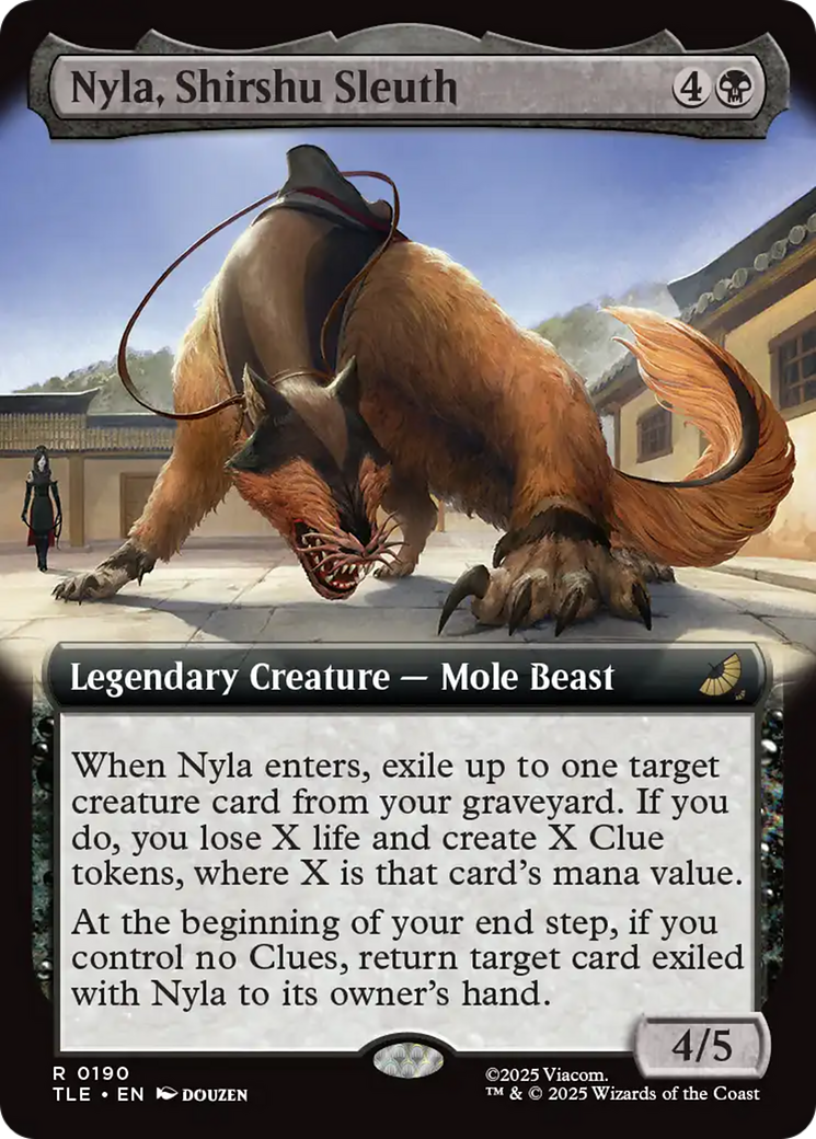Magic: The Gathering - Nyla, Shirshu Sleuth Foil - Avatar: The Last Airbender Eternal