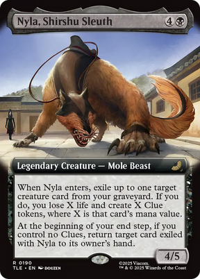 Magic: The Gathering - Nyla, Shirshu Sleuth Foil - Avatar: The Last Airbender Eternal