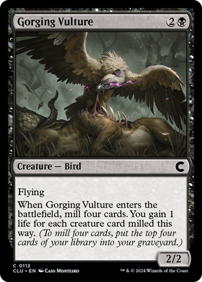 Magic: The Gathering - Gorging Vulture - Ravnica: Clue Edition