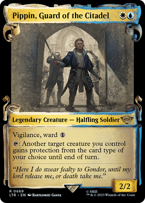 Magic: The Gathering - Pippin, Guard of the Citadel - The Lord of the Rings: Tales of Middle-earth
