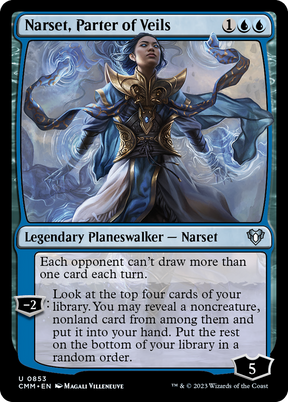 Magic: The Gathering - Narset, Parter of Veils - Commander Masters