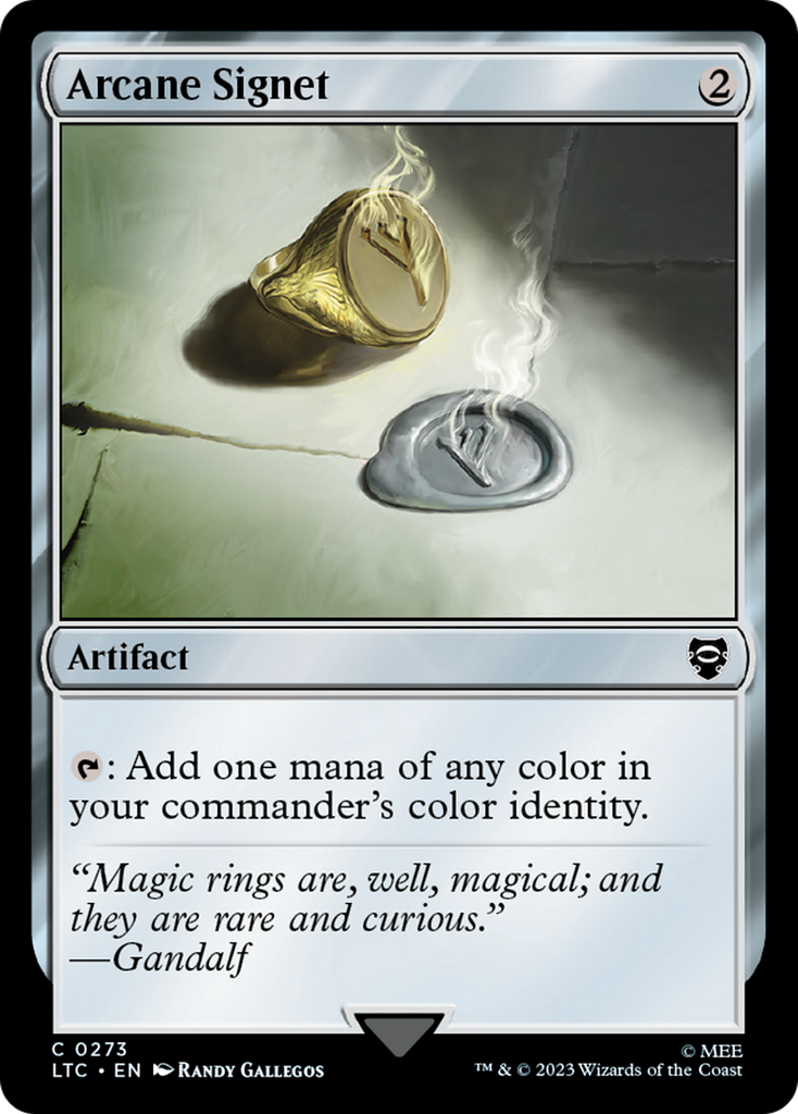 Magic: The Gathering - Arcane Signet - Tales of Middle-earth Commander