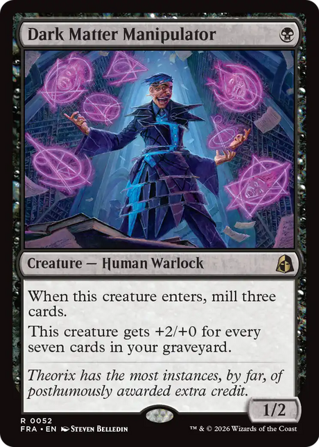 Magic: The Gathering - Dark Matter Manipulator - Reality Fracture