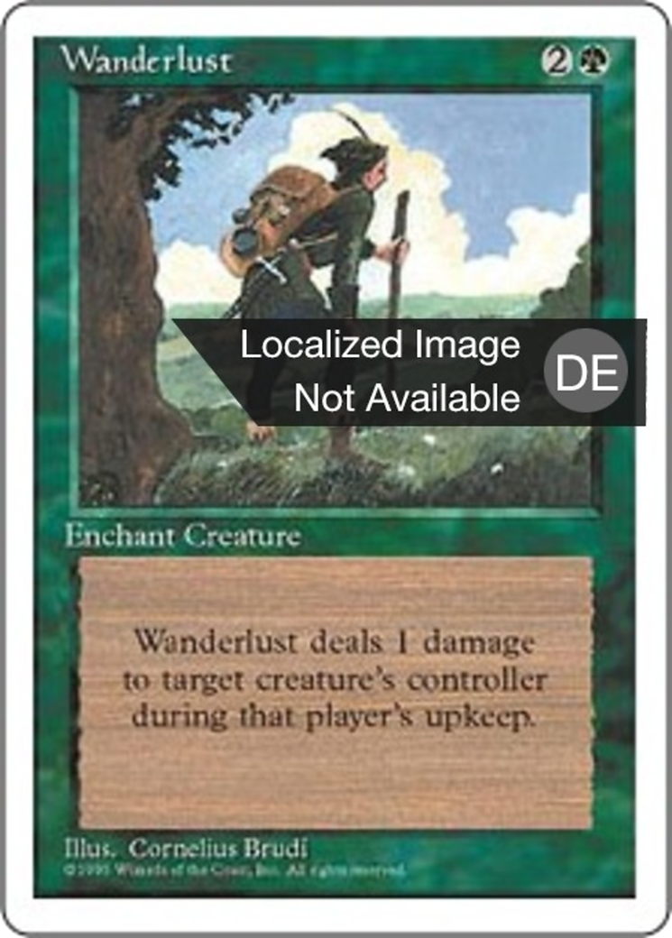 Magic: The Gathering - Wanderlust - Fourth Edition