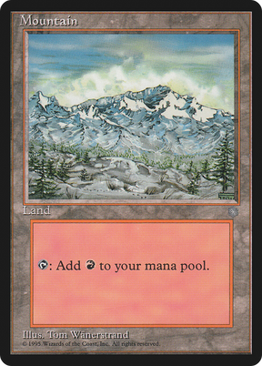 Magic: The Gathering - Mountain - Ice Age