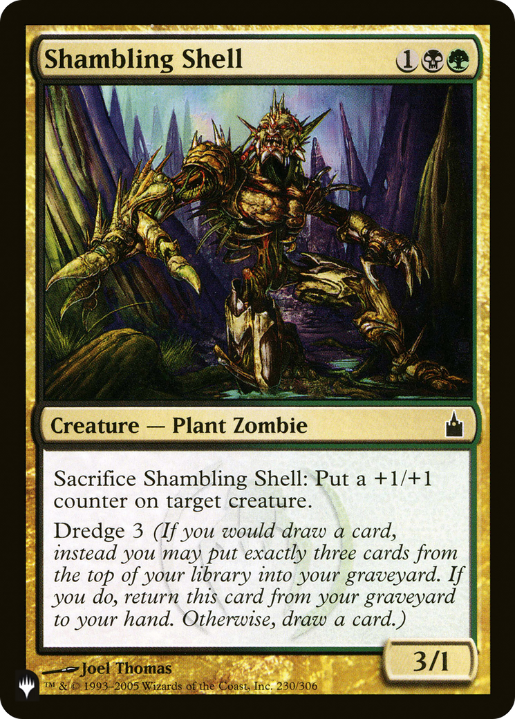 Magic: The Gathering - Shambling Shell - The List