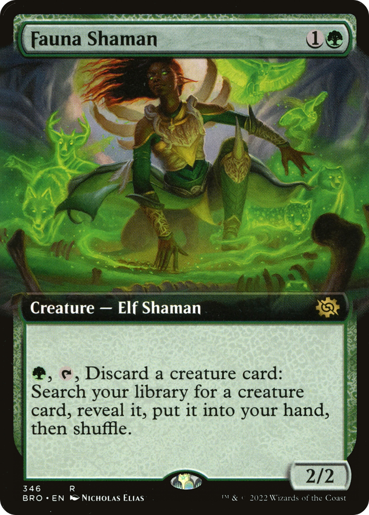 Magic: The Gathering - Fauna Shaman Foil - The Brothers' War