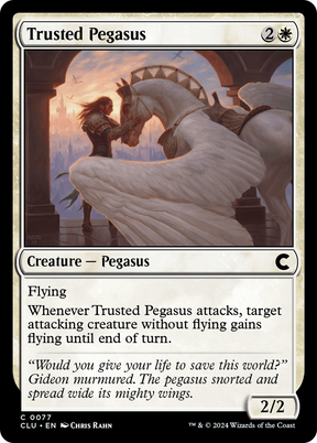 Magic: The Gathering - Trusted Pegasus - Ravnica: Clue Edition