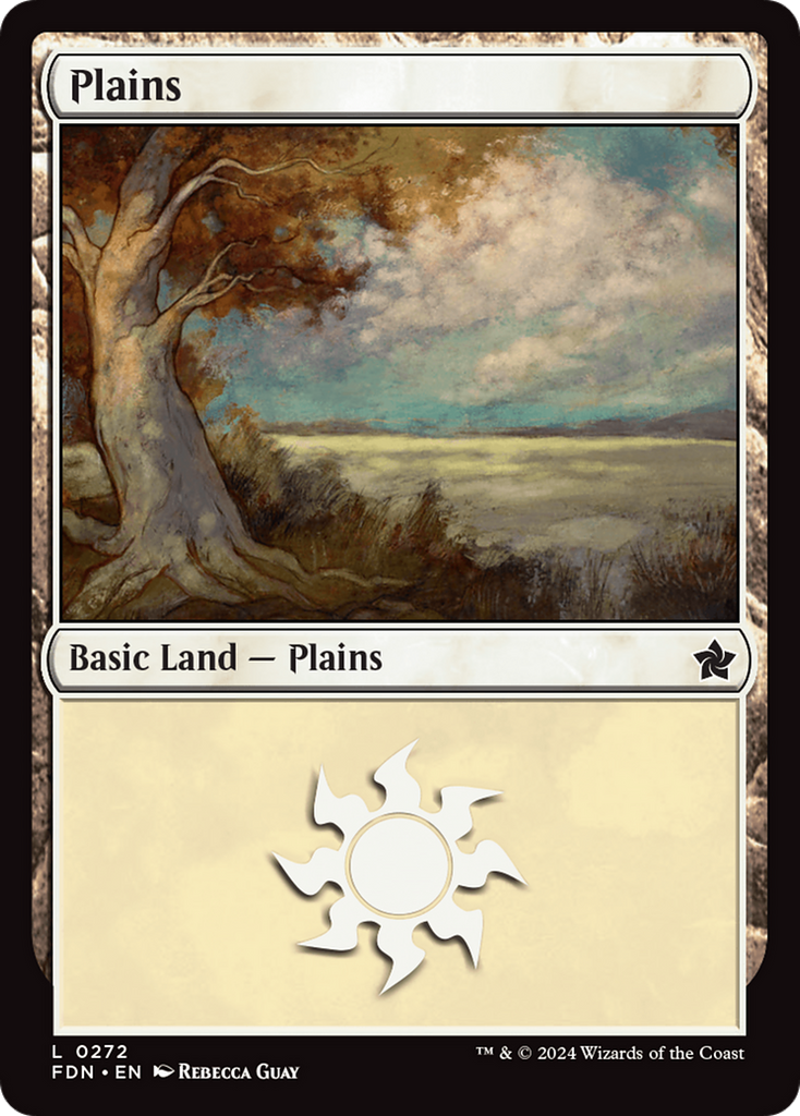 Magic: The Gathering - Plains - Foundations