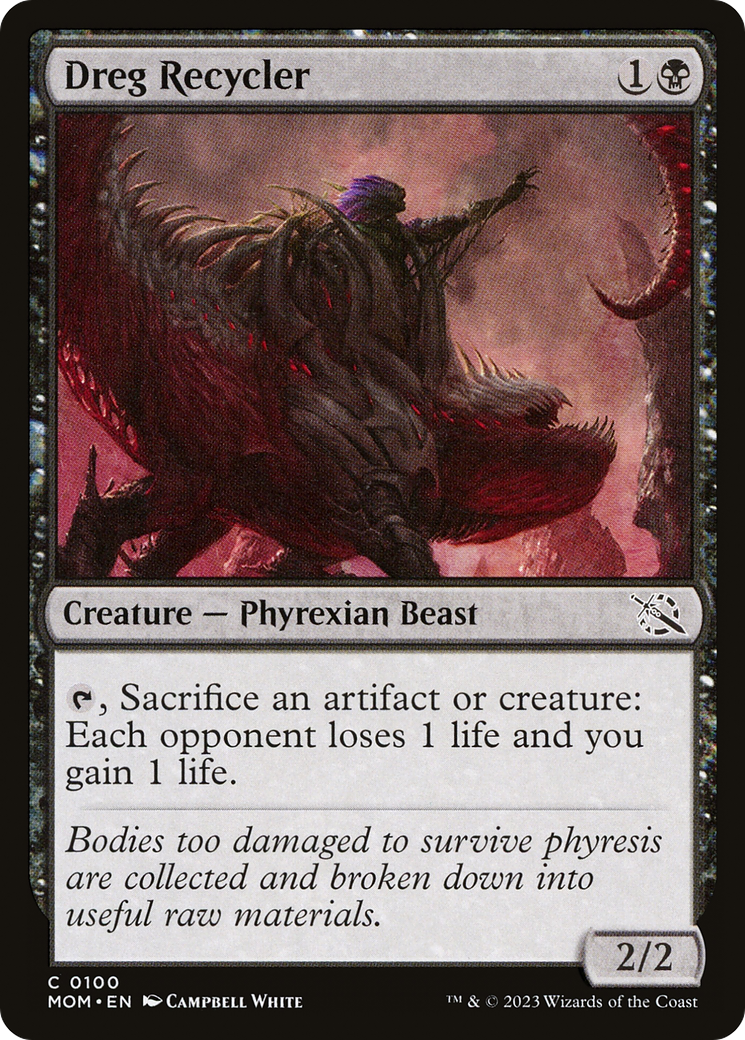 Magic: The Gathering - Dreg Recycler Foil - March of the Machine
