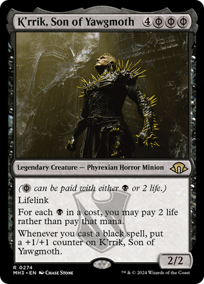 Magic: The Gathering - K'rrik, Son of Yawgmoth Foil - Modern Horizons 3
