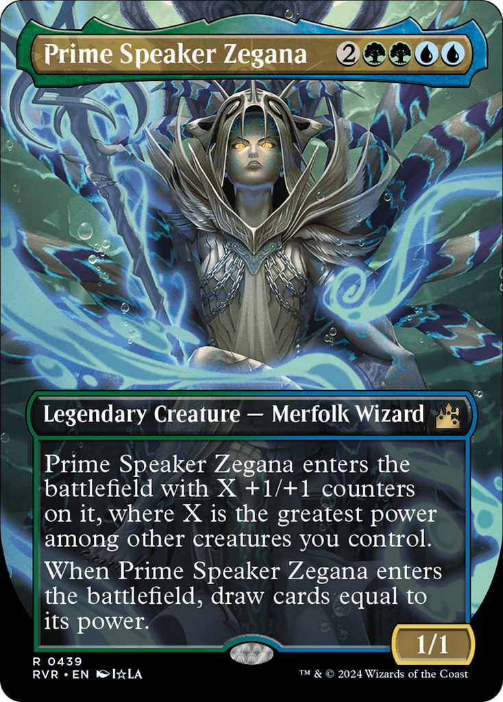Magic: The Gathering - Prime Speaker Zegana - Ravnica Remastered