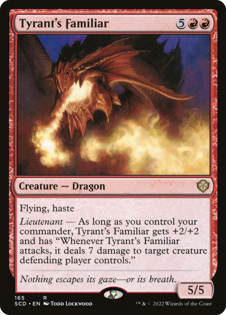Magic: The Gathering - Tyrant's Familiar - Starter Commander Decks