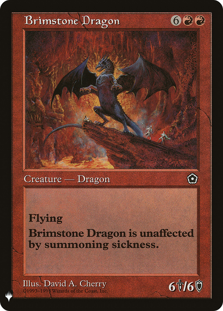 Magic: The Gathering - Brimstone Dragon - The List
