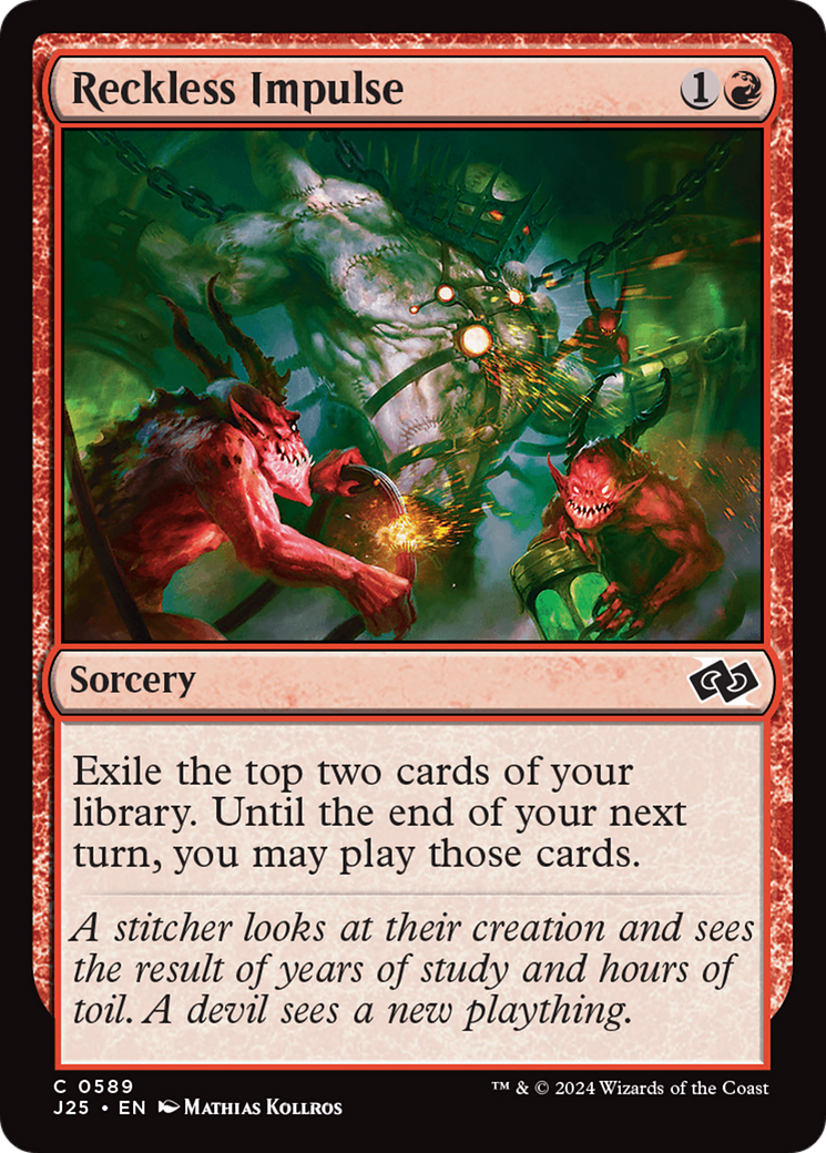 Magic: The Gathering - Reckless Impulse - Foundations Jumpstart