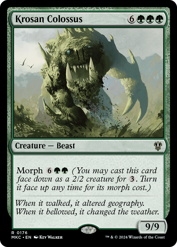 Magic: The Gathering - Krosan Colossus - Murders at Karlov Manor Commander