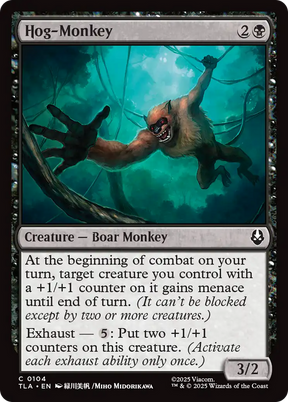 Magic: The Gathering - Hog-Monkey Foil - Avatar: The Last Airbender