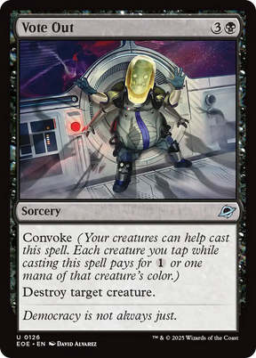Magic: The Gathering - Vote Out - Edge of Eternities