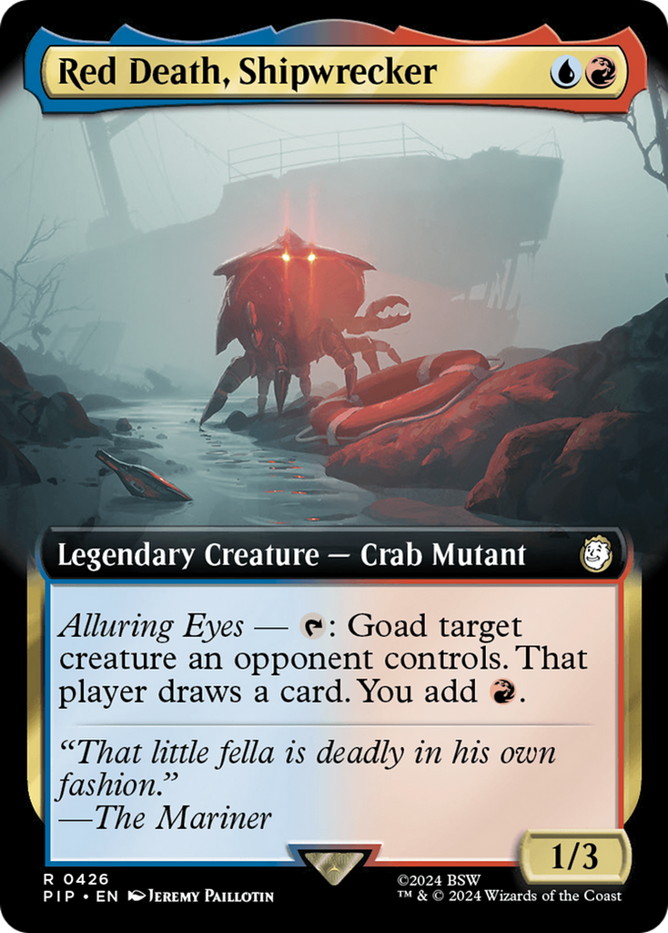 Magic: The Gathering - Red Death, Shipwrecker Foil - Fallout