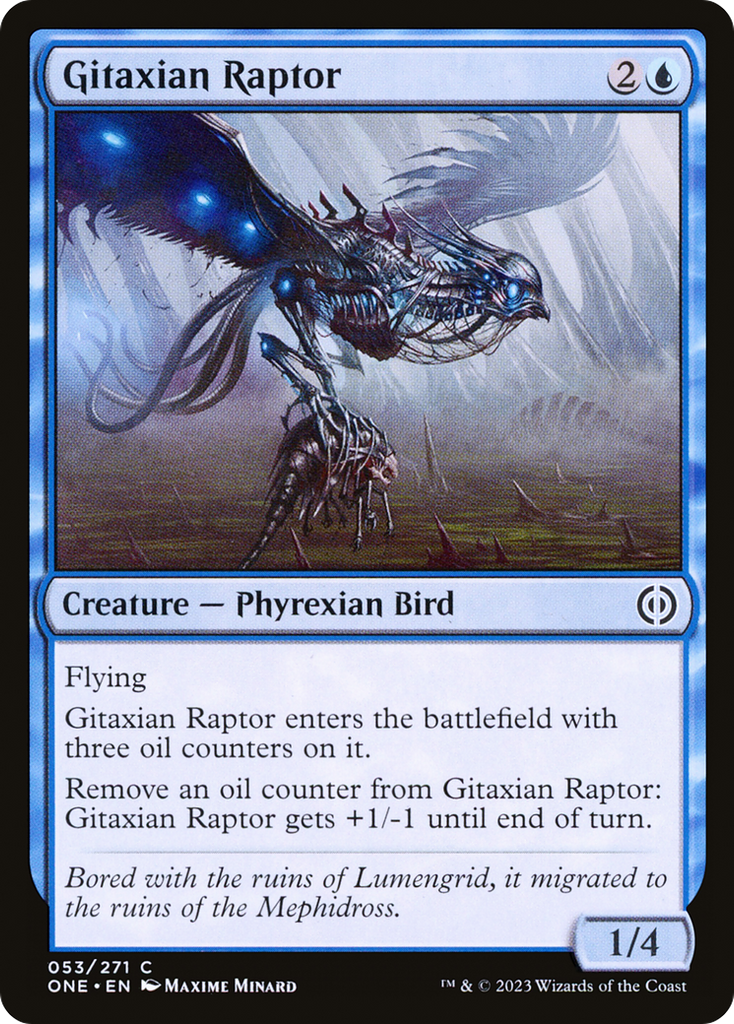Magic: The Gathering - Gitaxian Raptor - Phyrexia: All Will Be One