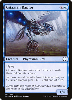 Magic: The Gathering - Gitaxian Raptor Foil - Phyrexia: All Will Be One