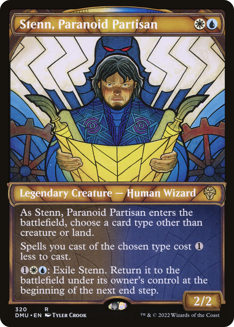 Magic: The Gathering - Stenn, Paranoid Partisan Foil - Dominaria United