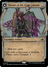 Magic: The Gathering - Throne of the Grim Captain // The Grim Captain - The Lost Caverns of Ixalan
