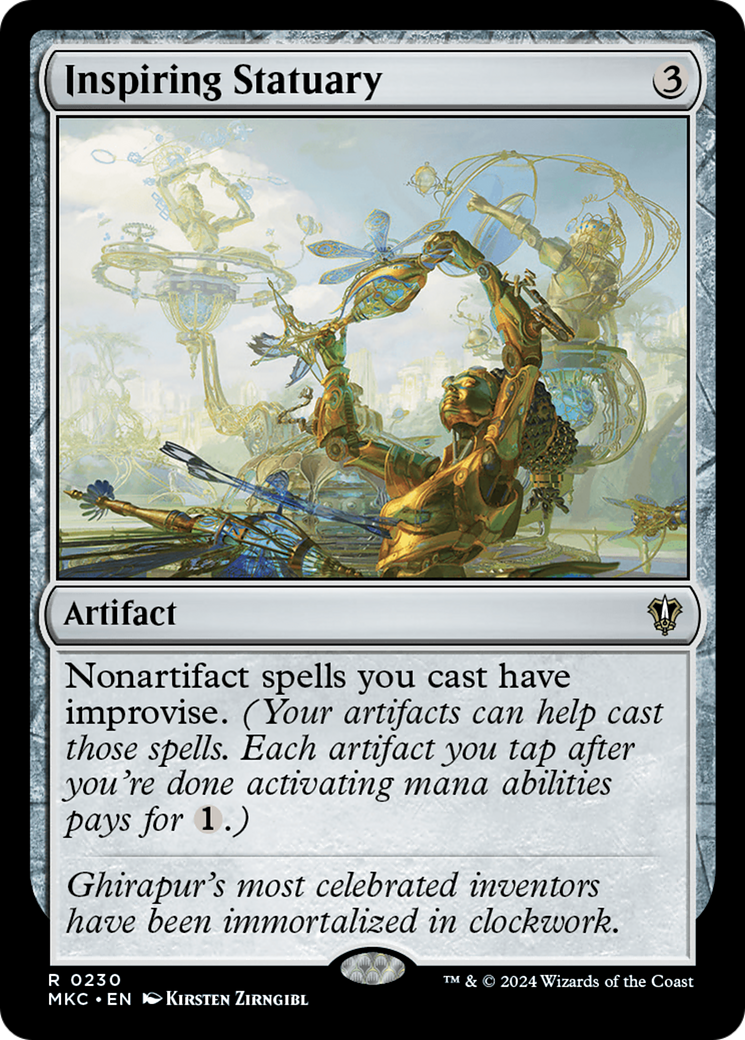 Magic: The Gathering - Inspiring Statuary - Murders at Karlov Manor Commander