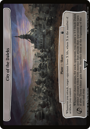 Magic: The Gathering - City of the Daleks - Doctor Who