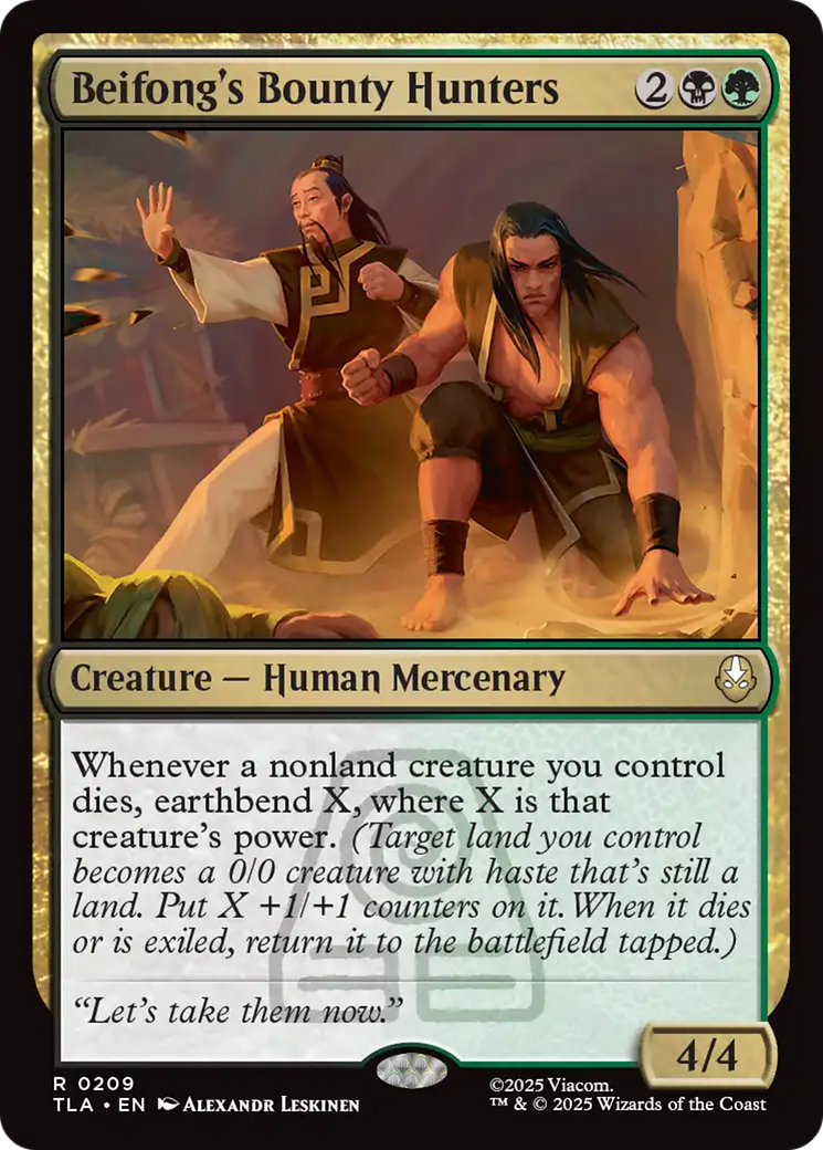 Magic: The Gathering - Beifong's Bounty Hunters - Avatar: The Last Airbender
