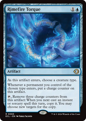 Magic: The Gathering - Rimefire Torque Foil - Lorwyn Eclipsed