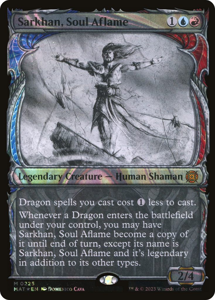 Magic: The Gathering - Sarkhan, Soul Aflame Foil - March of the Machine: The Aftermath