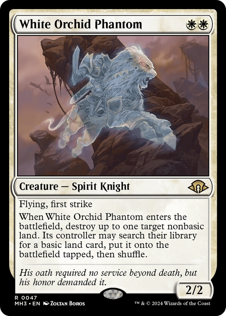 Magic: The Gathering - White Orchid Phantom Foil - Modern Horizons 3