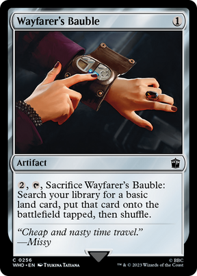 Magic: The Gathering - Wayfarer's Bauble Foil - Doctor Who