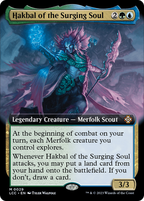 Magic: The Gathering - Hakbal of the Surging Soul - The Lost Caverns of Ixalan Commander