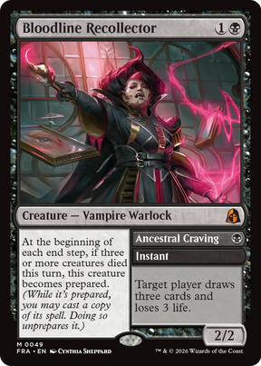 Magic: The Gathering - Bloodline Recollector // Ancestral Craving - Reality Fracture