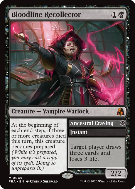 Magic: The Gathering - Bloodline Recollector // Ancestral Craving Foil - Reality Fracture