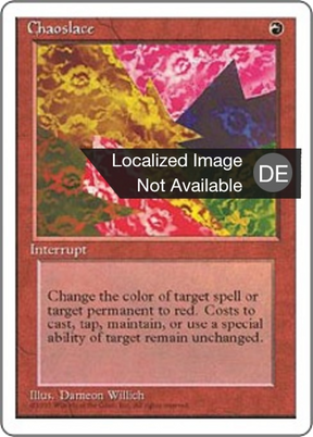 Magic: The Gathering - Chaosgewebe - Fourth Edition