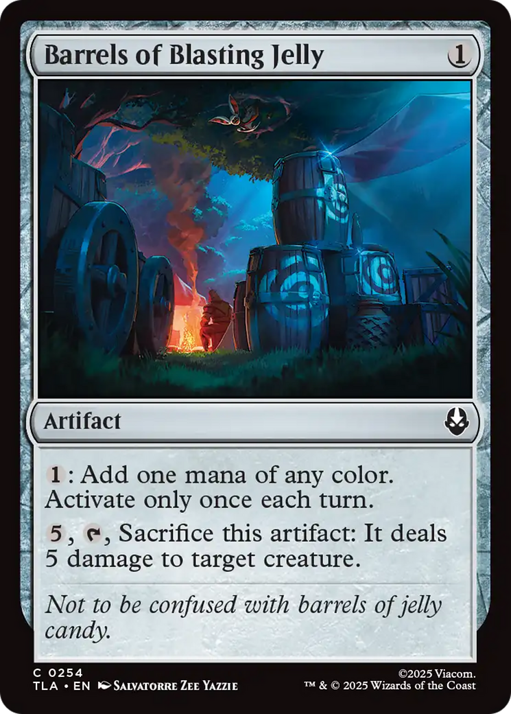 Magic: The Gathering - Barrels of Blasting Jelly - Avatar: The Last Airbender