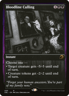 Magic: The Gathering - Bloodline Culling Foil - Innistrad: Double Feature