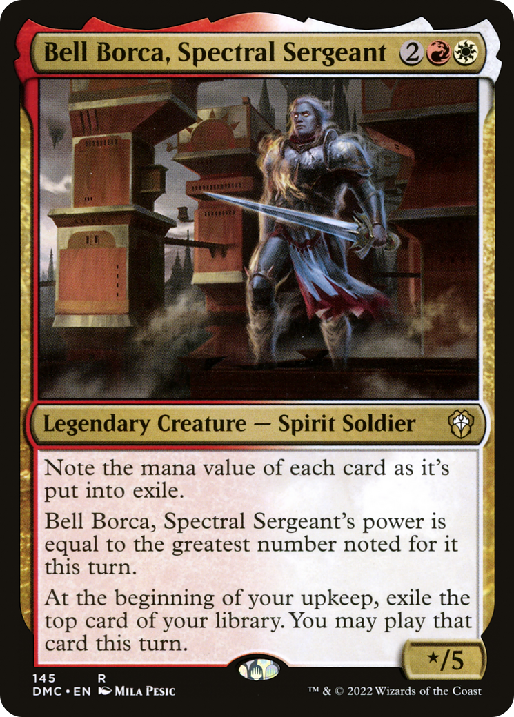 Magic: The Gathering - Bell Borca, Spectral Sergeant - Dominaria United Commander