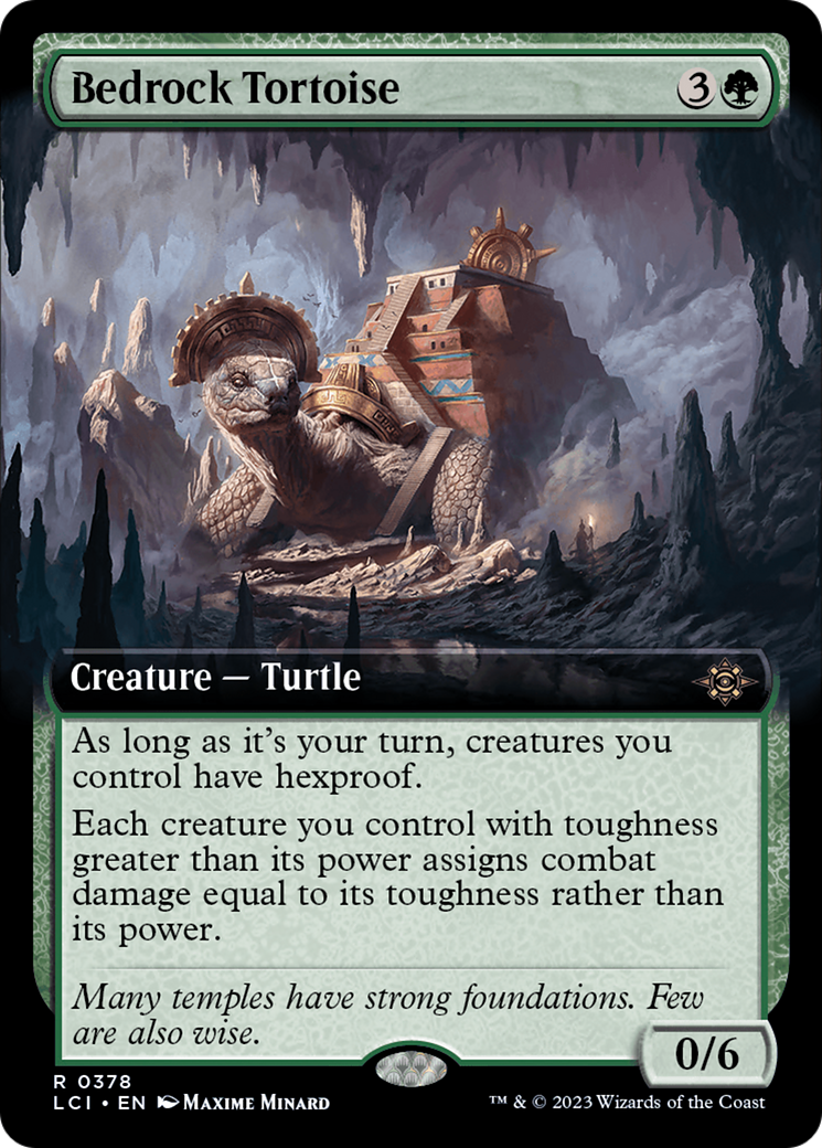 Magic: The Gathering - Bedrock Tortoise - The Lost Caverns of Ixalan