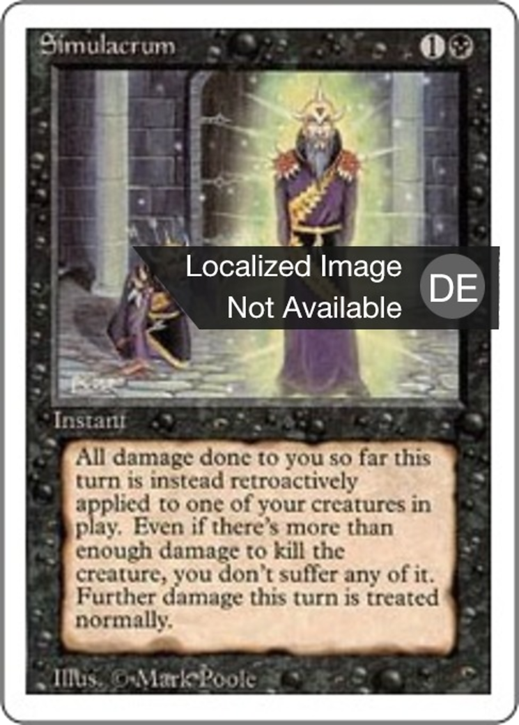 Magic: The Gathering - Simulakrum - Revised Edition