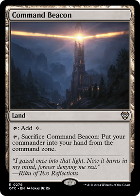 Magic: The Gathering - Command Beacon - Outlaws of Thunder Junction Commander