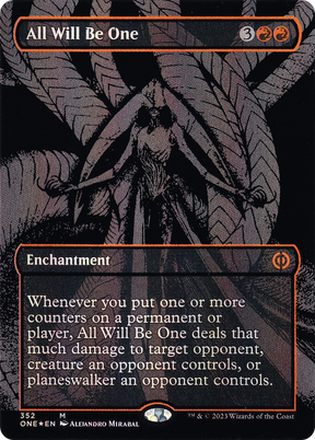 Magic: The Gathering - All Will Be One Foil - Phyrexia: All Will Be One