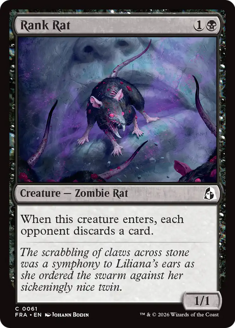 Magic: The Gathering - Rank Rat - Reality Fracture