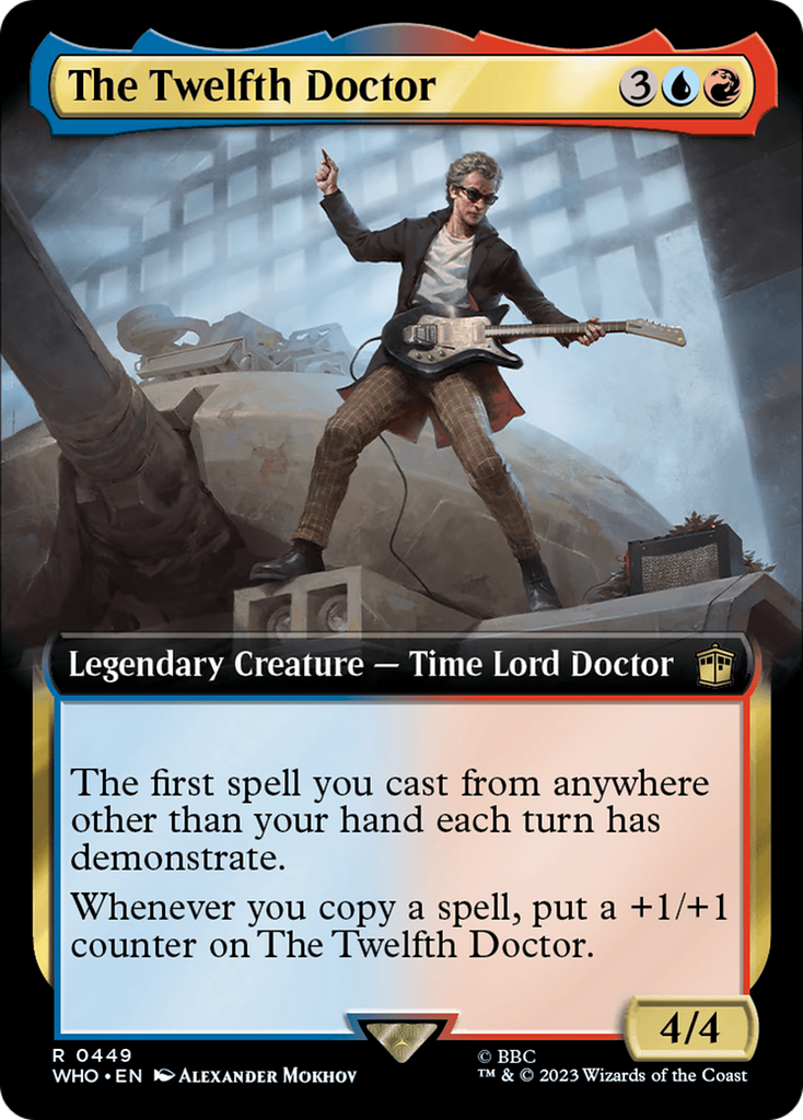 Magic: The Gathering - The Twelfth Doctor Foil - Doctor Who