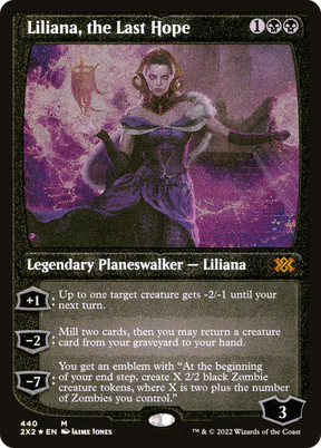 Magic: The Gathering - Liliana, the Last Hope Foil - Double Masters 2022